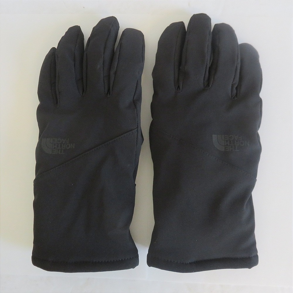The‎ North Face Womens Apex Etip Gloves Black Softshell Fleece Lined Large L